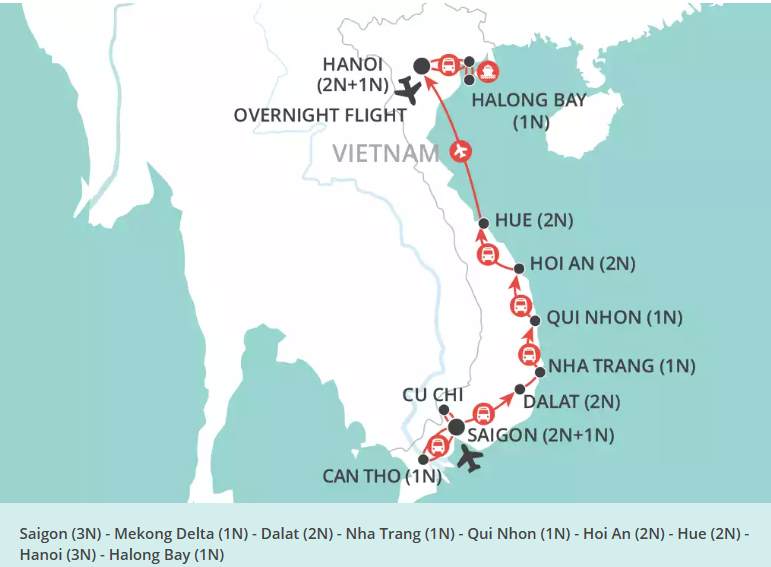 2026 - Vietnam Panorama tour with Ezi travels and tours