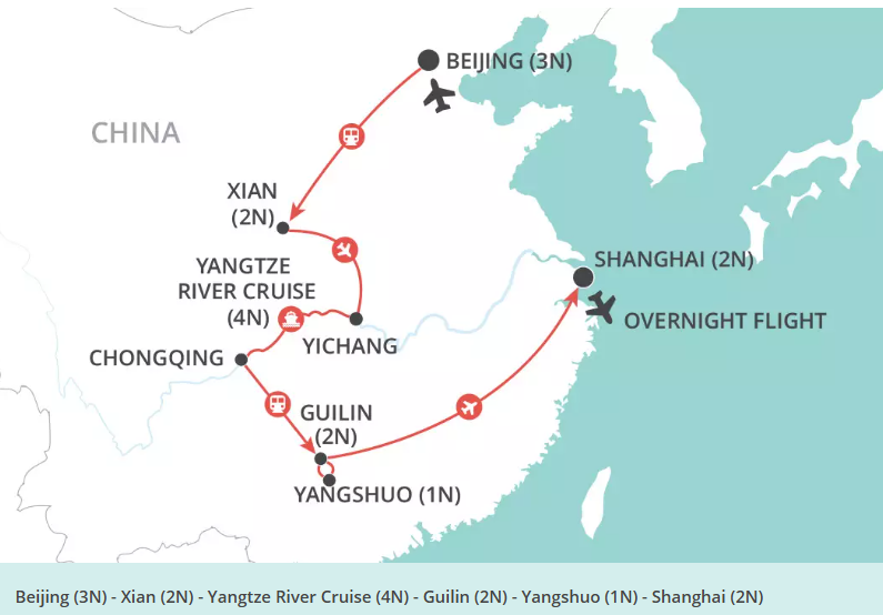 Wonders of China - 16 days Fully Inclusive Classic Group Tour- Ezi travels and tours